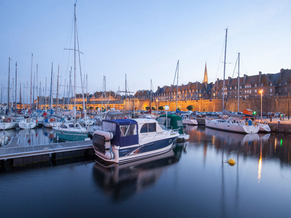 Jachthafen von Saint Malo - CALVENDO Foto-Puzzle'