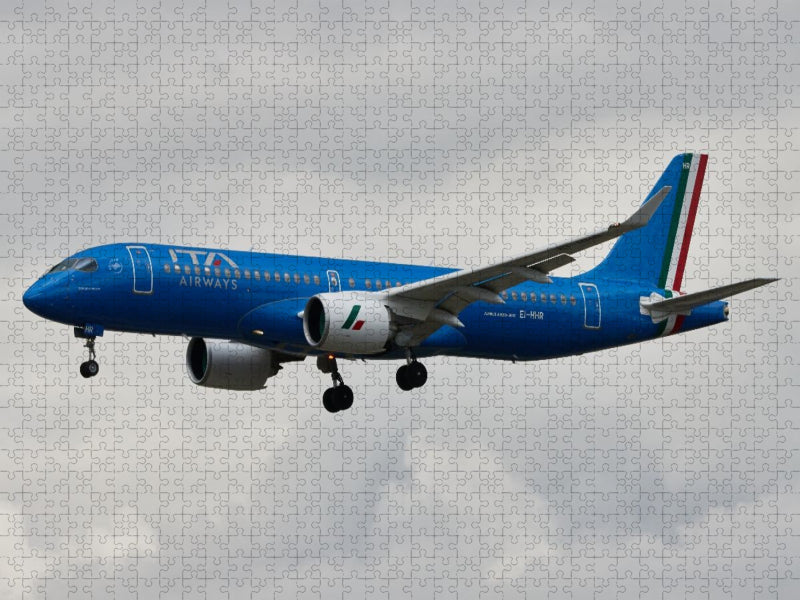 EI-HHR - ITA Airways - Airbus A220-300 - Frankfurt Airport - CALVENDO Foto-Puzzle'