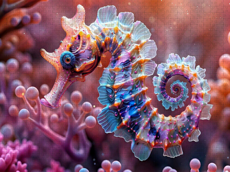 Seepferdchen - CALVENDO Foto-Puzzle'