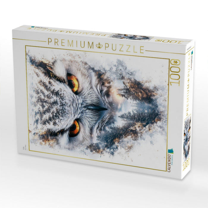 Eule - CALVENDO Foto-Puzzle'