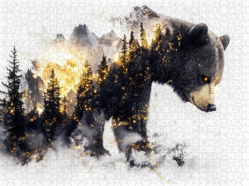 Bär - CALVENDO Foto-Puzzle'