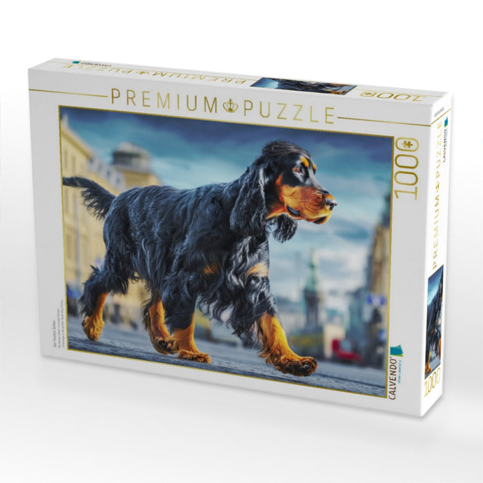 Der Gordon Setter - CALVENDO Foto-Puzzle'