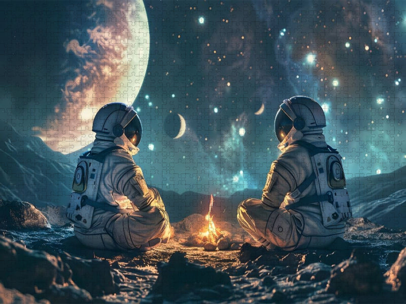 Ein Motiv aus dem Kalender "Zwischen Sternenstaub und Stille" - CALVENDO Foto-Puzzle'