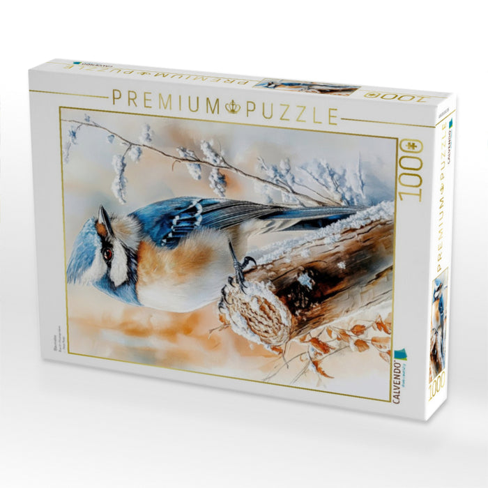 Blaumeise - CALVENDO Foto-Puzzle'