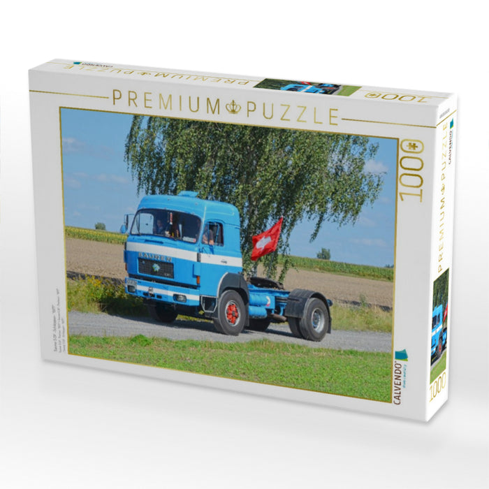 Saurer 5 DF -Schlepper- ``1977´´ - CALVENDO Foto-Puzzle'