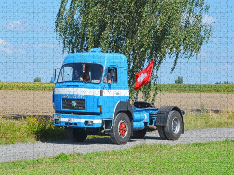 Saurer 5 DF -Schlepper- ``1977´´ - CALVENDO Foto-Puzzle'