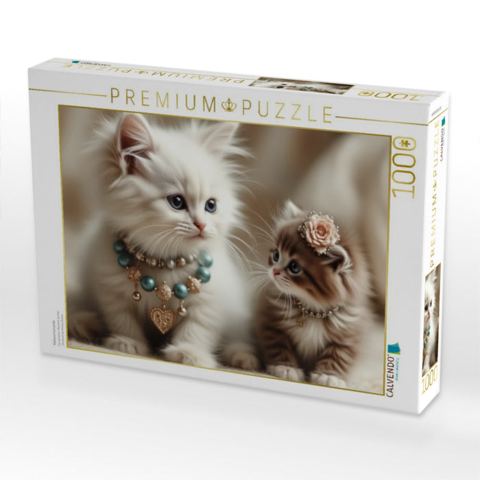 Katzenmomente - CALVENDO Foto-Puzzle'