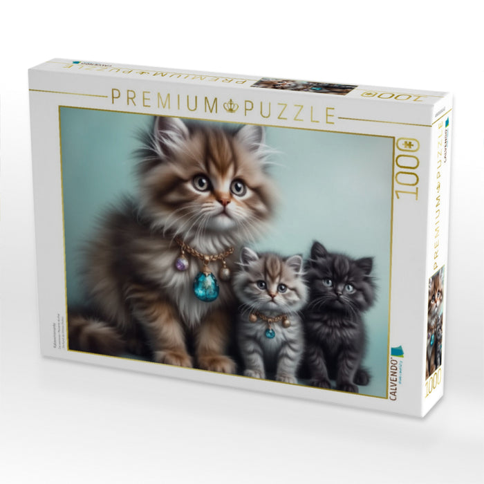 Katzenmomente - CALVENDO Foto-Puzzle'
