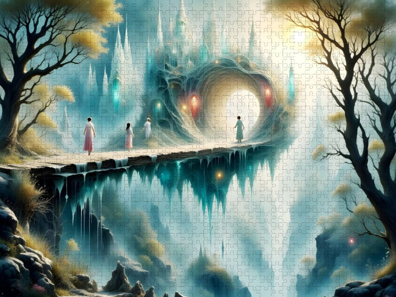 Ein Motiv aus dem Kalender Magie der Brückenwege – Brücken zwischen Traum und Realität - CALVENDO Foto-Puzzle'