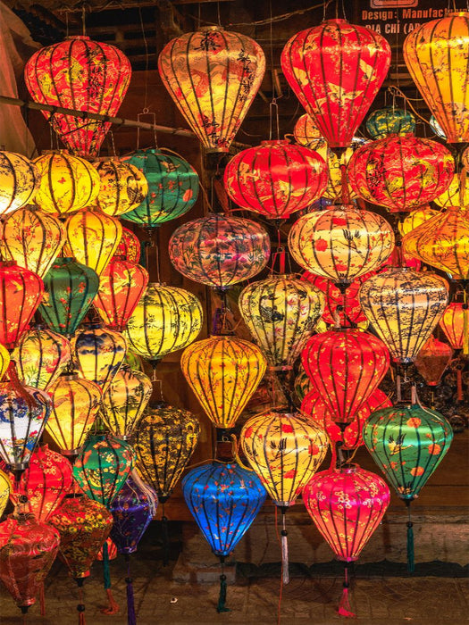 Vietnam bei Nacht – Lampions in Hoi An - CALVENDO Foto-Puzzle'