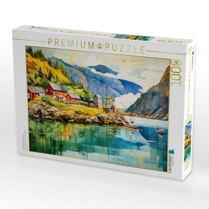 Die Farben des Sommers - CALVENDO Foto-Puzzle'