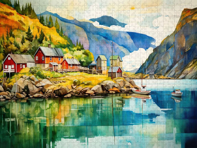 Die Farben des Sommers - CALVENDO Foto-Puzzle'