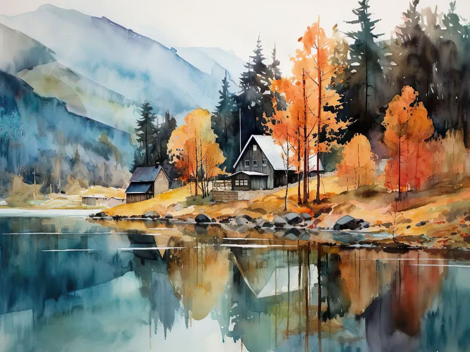 Laubfärbung - CALVENDO Foto-Puzzle'