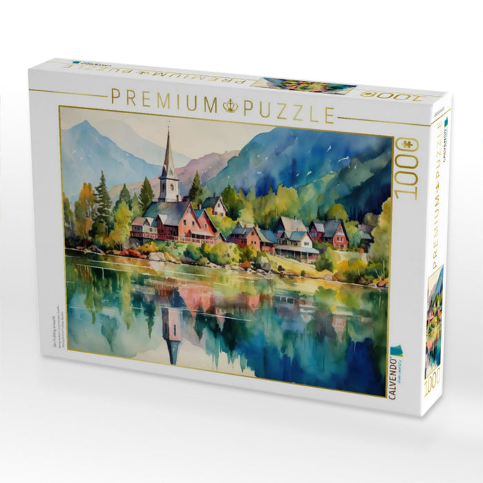 Der Frühling erwacht - CALVENDO Foto-Puzzle'