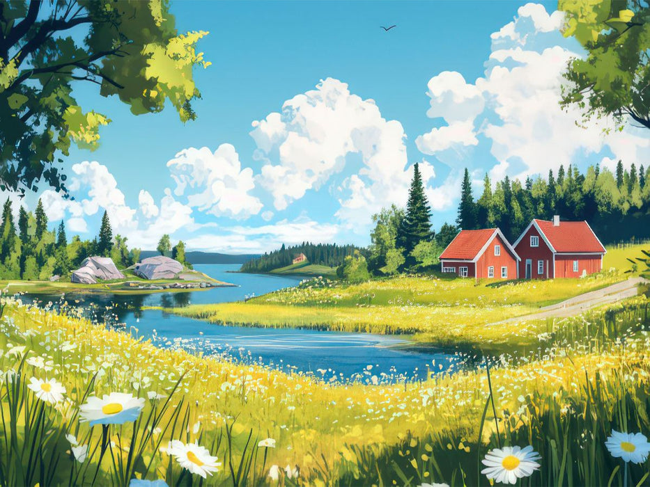 Schweden - CALVENDO Foto-Puzzle'