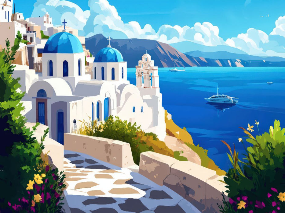 Griechenland - CALVENDO Foto-Puzzle'