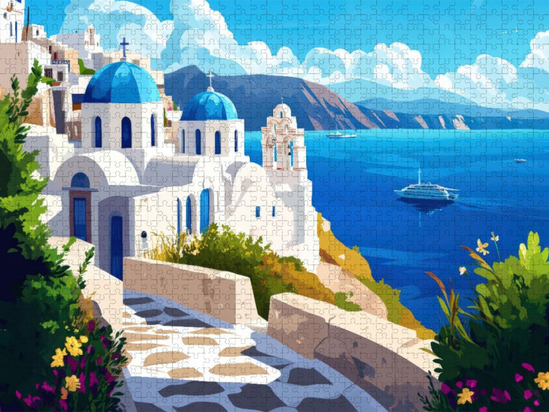 Griechenland - CALVENDO Foto-Puzzle'