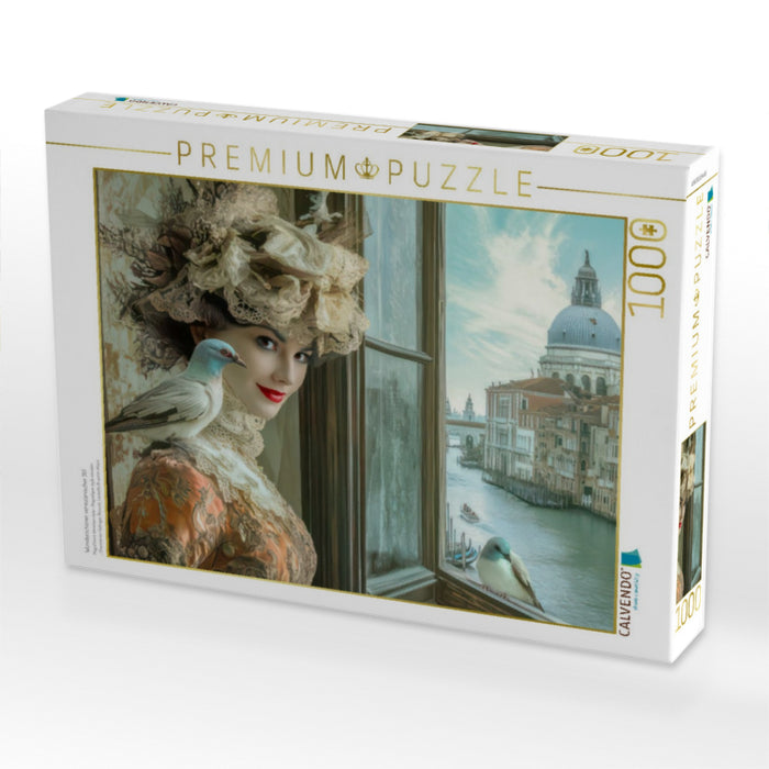Wunderschöner venezianischer Stil - CALVENDO Foto-Puzzle'