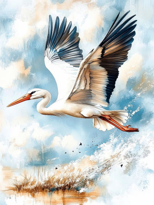 Storch - CALVENDO Foto-Puzzle'