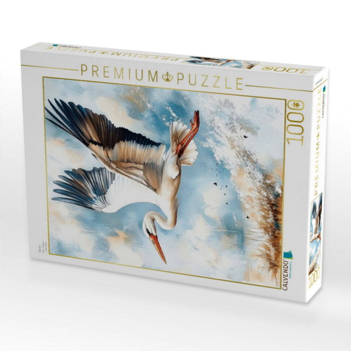 Storch - CALVENDO Foto-Puzzle'