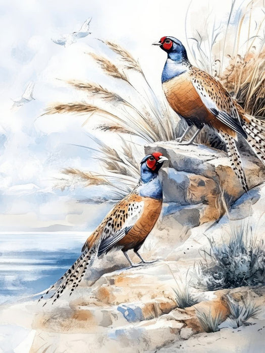 Fasane - CALVENDO Foto-Puzzle'