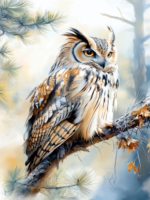 Eule - CALVENDO Foto-Puzzle'