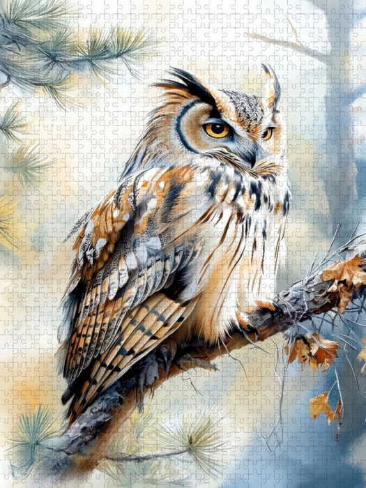 Eule - CALVENDO Foto-Puzzle'