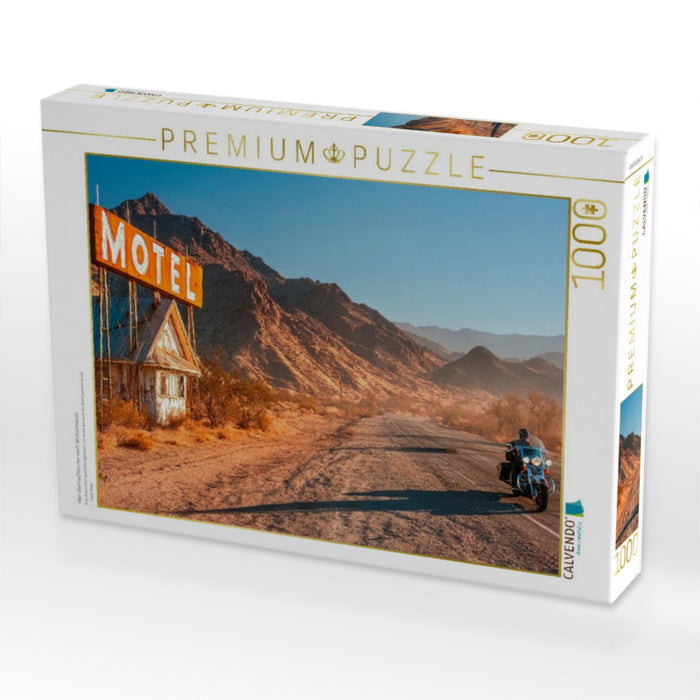 Hier übernachten nur noch Wüstenmäuse - CALVENDO Foto-Puzzle'