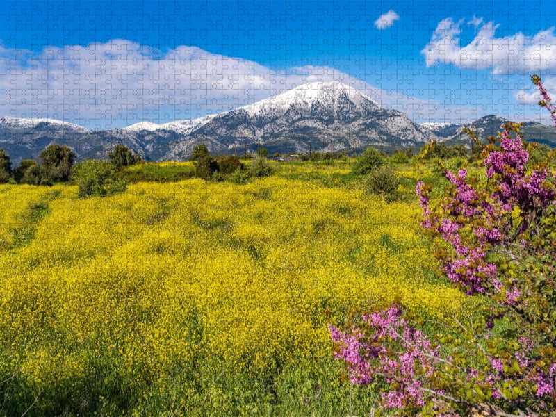 Frühling auf Euböa - CALVENDO Foto-Puzzle'