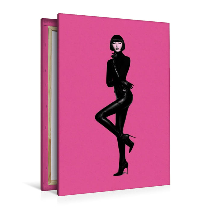 Premium Textil-Leinwand Dominique Blaze