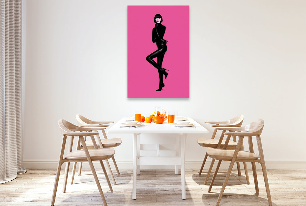 Premium Textil-Leinwand Dominique Blaze