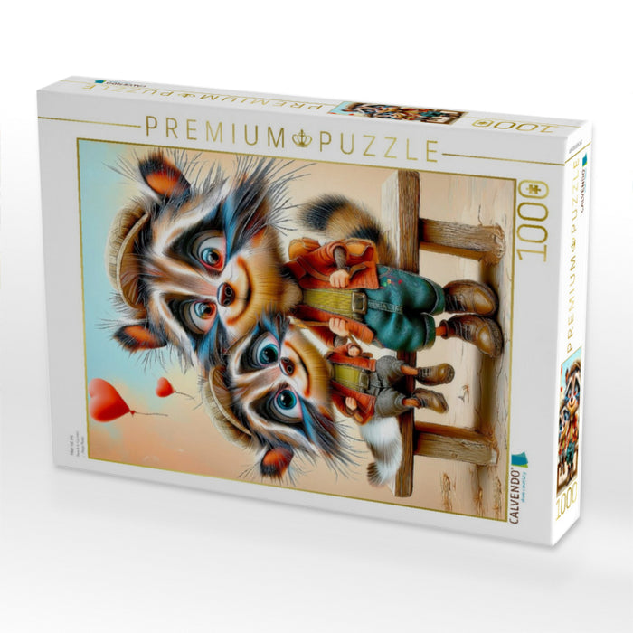 Hier ist sie - CALVENDO Foto-Puzzle'