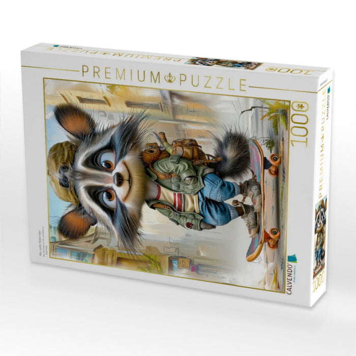 Hey, cooler Skater oder - CALVENDO Foto-Puzzle'