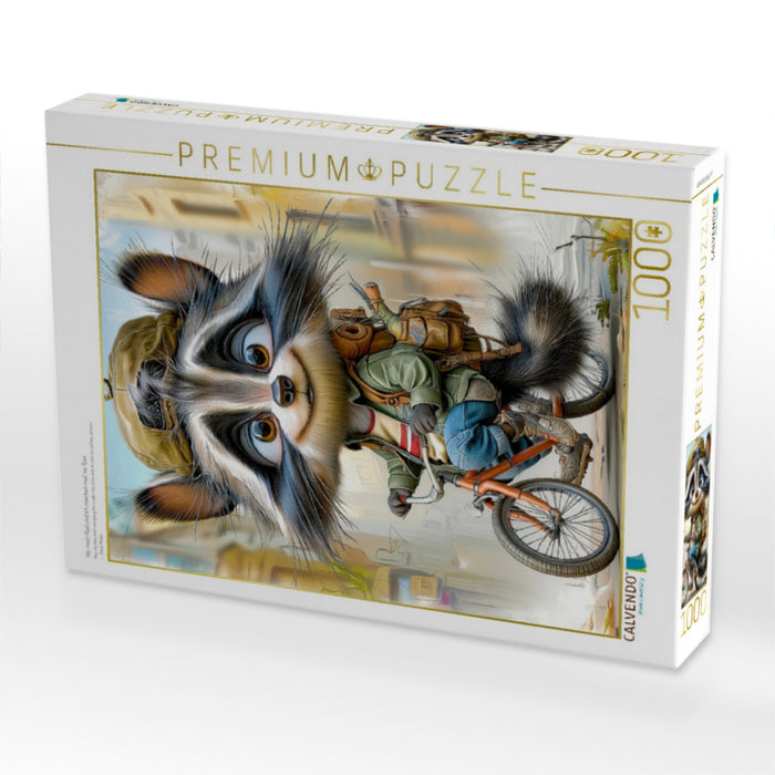 He, mein Rad und ich machen mal ´ne Tour - CALVENDO Foto-Puzzle'