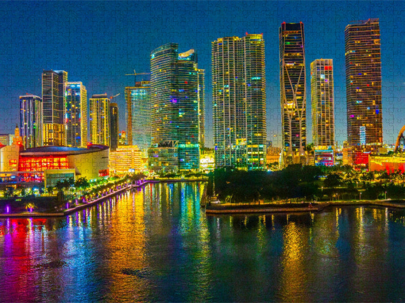 Miami, Florida - CALVENDO Foto-Puzzle'