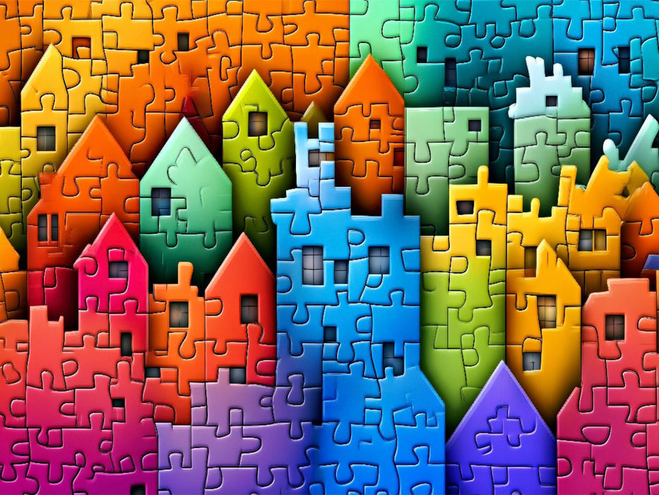 Stadt - CALVENDO Foto-Puzzle'