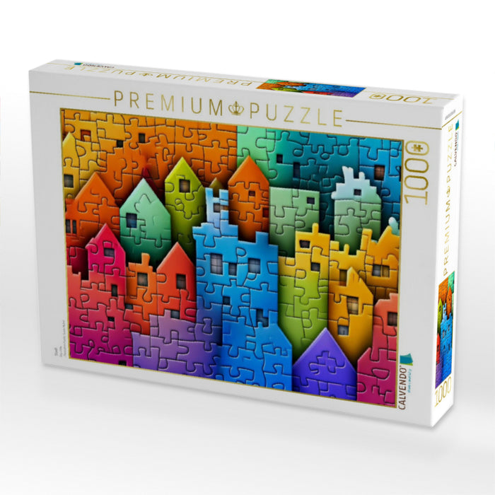 Stadt - CALVENDO Foto-Puzzle'
