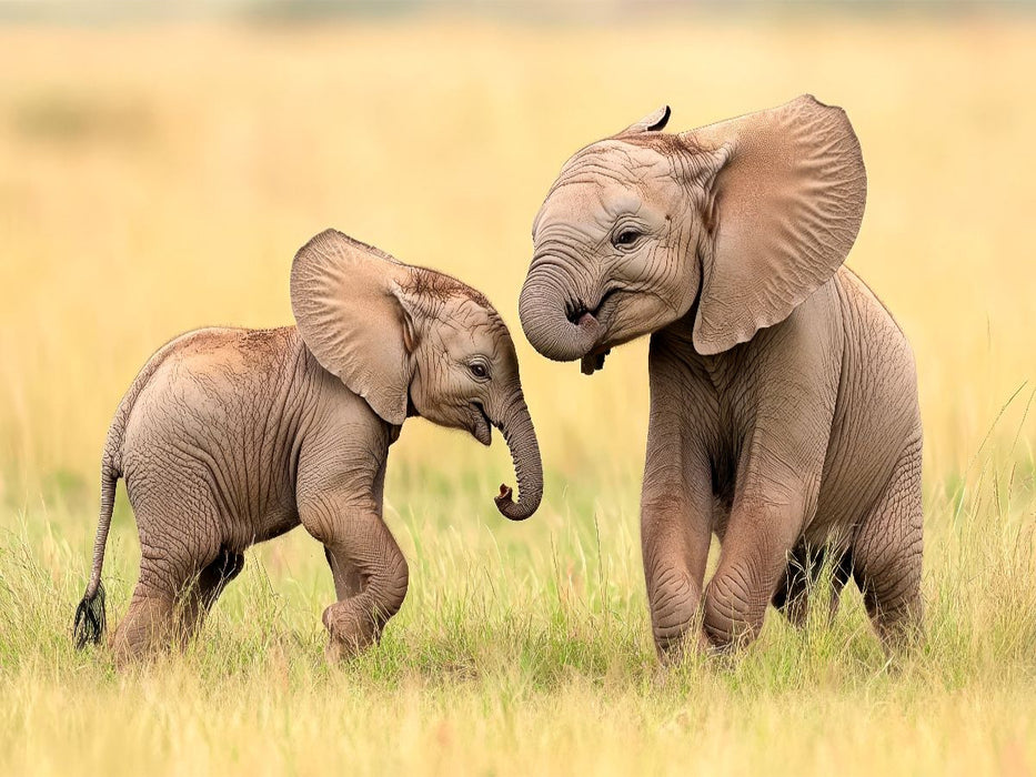 Rüsselrasselbande - CALVENDO Foto-Puzzle'