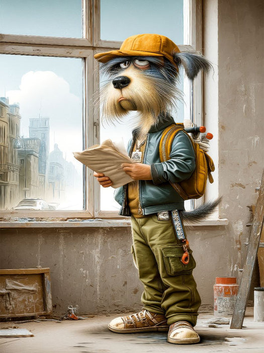 Man nennt mich auch das Maler-Genie - CALVENDO Foto-Puzzle'