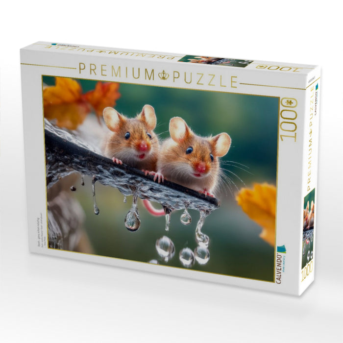 Oooh - ganz schön rutschig - CALVENDO Foto-Puzzle'