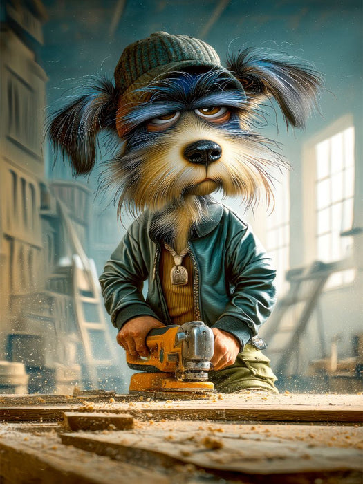 Ich tischlere mit Herz und Augenmaß - CALVENDO Foto-Puzzle'