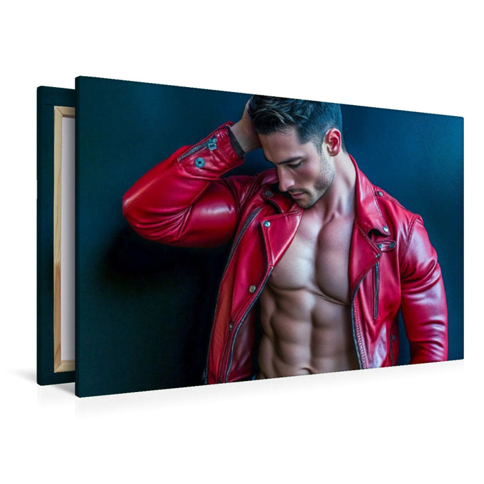 Premium Textil-Leinwand Ein Motiv aus dem Kalender Hard & Proud