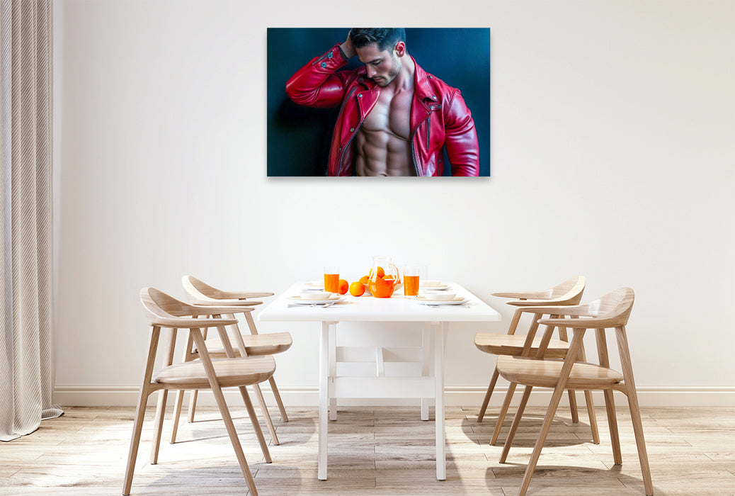 Premium Textil-Leinwand Ein Motiv aus dem Kalender Hard & Proud