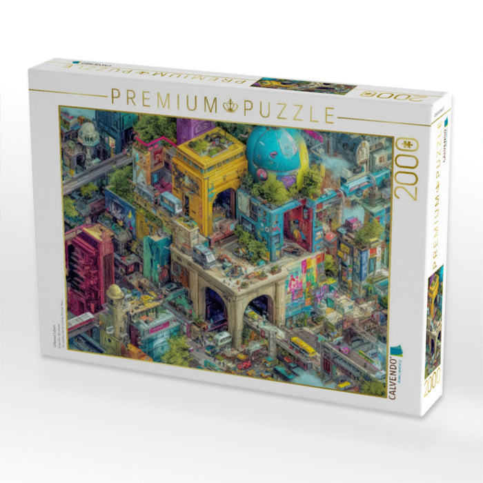 Urbanes Leben - CALVENDO Foto-Puzzle'