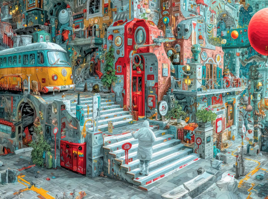 Urbanes Leben - CALVENDO Foto-Puzzle'