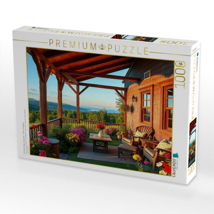 Ein Sommertag, wie gemalt – voller Leichtigkeit - CALVENDO Foto-Puzzle'