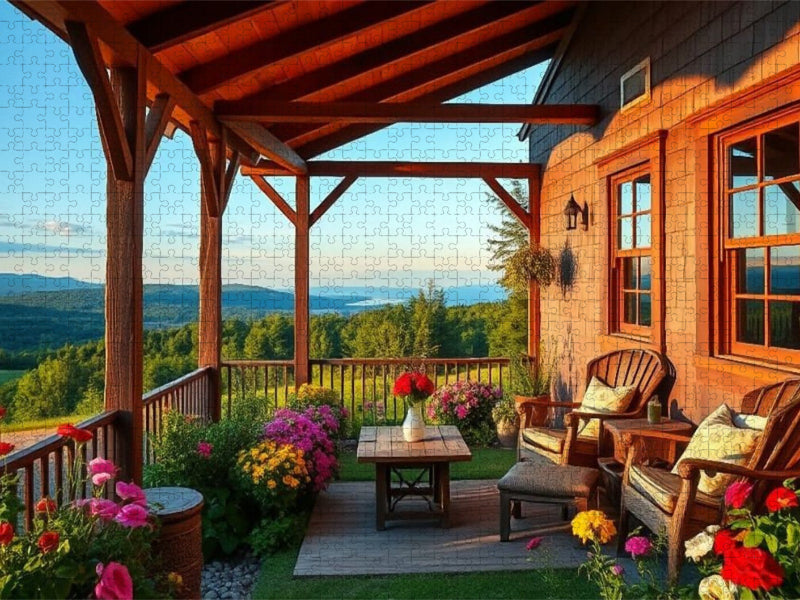 Ein Sommertag, wie gemalt – voller Leichtigkeit - CALVENDO Foto-Puzzle'