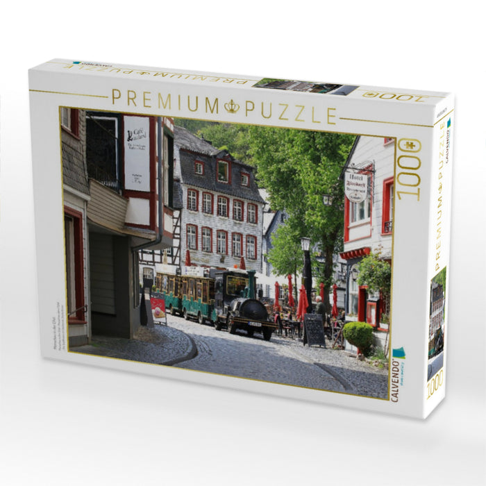 Monschau in der Eifel - CALVENDO Foto-Puzzle'