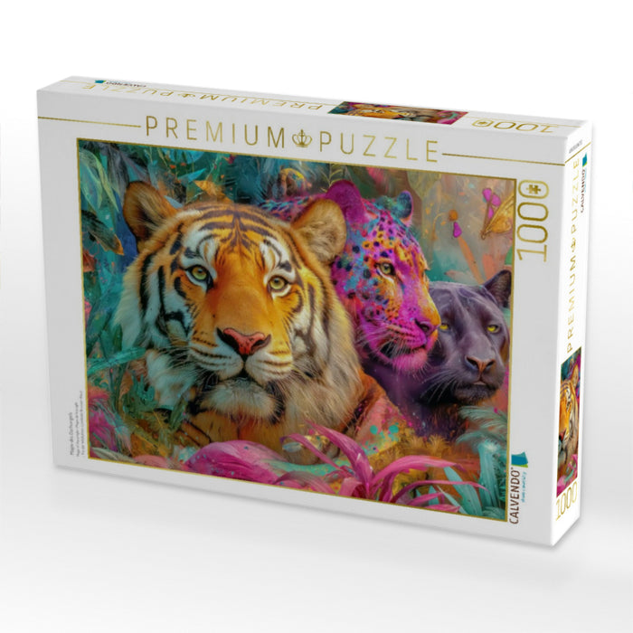 Magie des Dschungels - CALVENDO Foto-Puzzle'