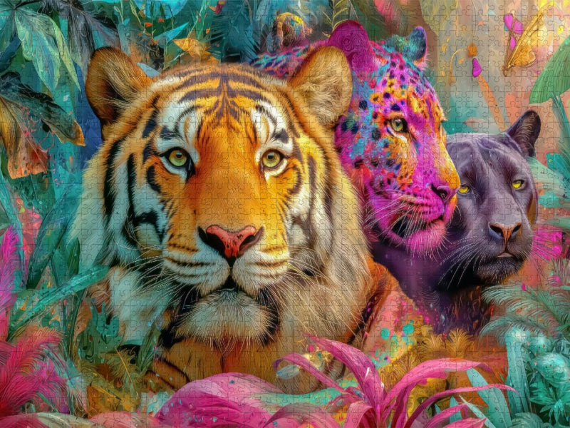 Magie des Dschungels - CALVENDO Foto-Puzzle'